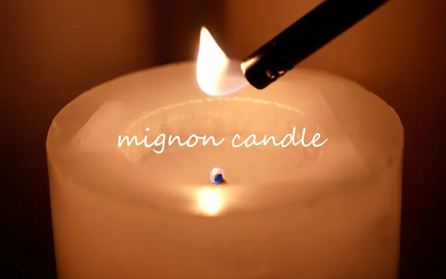 mignon candle
